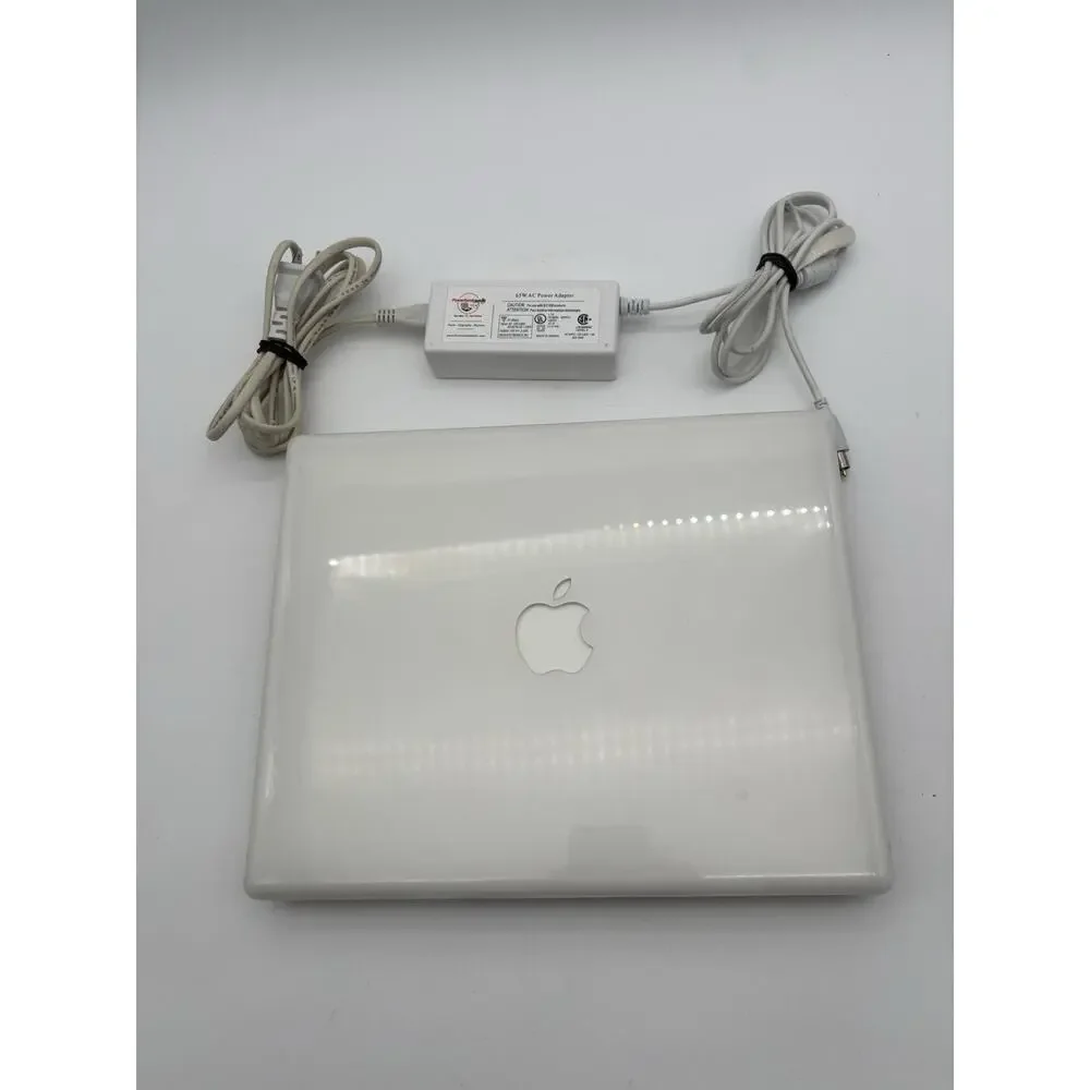 Lot Of 3 Apple iBook’s G3 And Powerbook G4 Laptops With Chargers Manuals Discs.